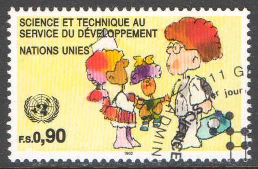United Nations Geneva Scott 222 Used